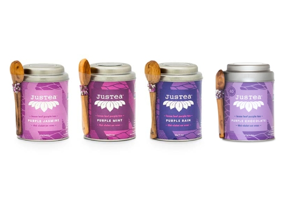 Purple Chocolate Loose Leaf Tea with Super Antioxidants - Three Other Flavours Available