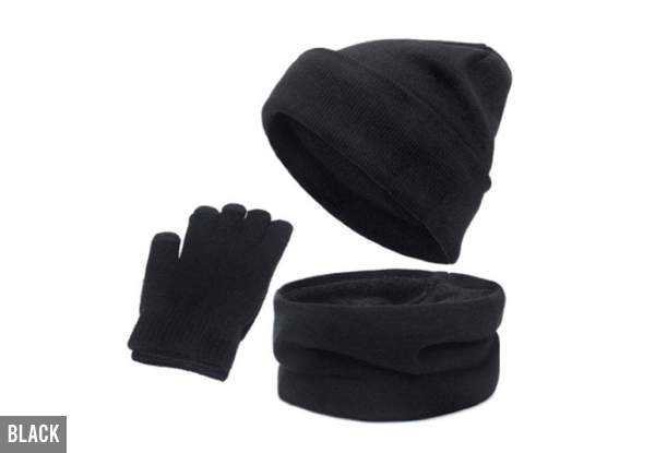 Three-Piece Winter Warmers Set - Five Colours Available
