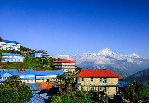 Per-Person Twin-Share 12-Day Nepal View Tour incl. Accommodation, Meals, Airport Transfers, Porter, & More