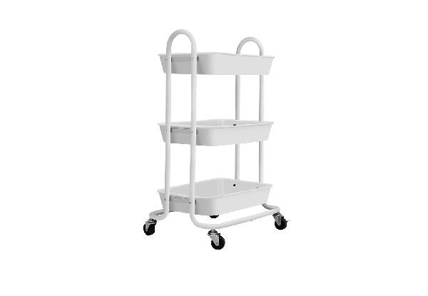 Levede Three-Tier Organiser Trolley Cart - Two Colours Available