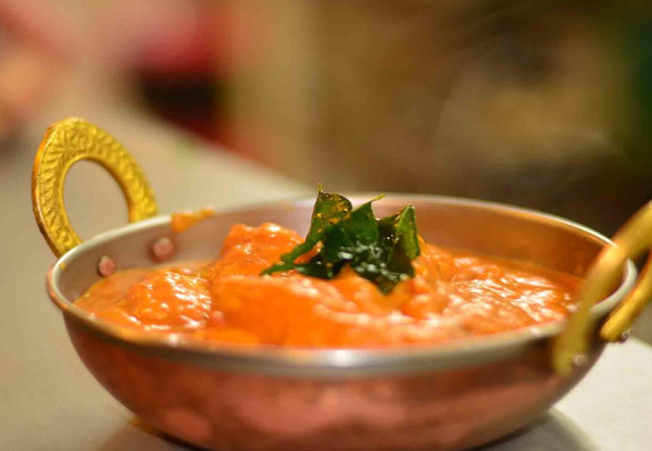 $20 for Two Curries incl. Rice – Multiple Coupons Per Table Allowed (value up to $41)