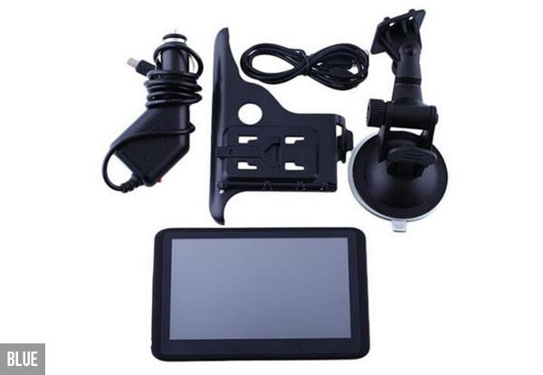 Touchscreen Car GPS System - Two Colours Available with Free Metro Delivery