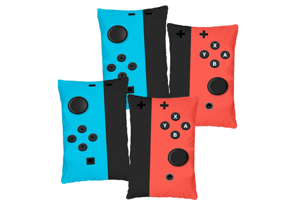 Two-Piece Gaming Throw Pillow Case Set - Option for Two