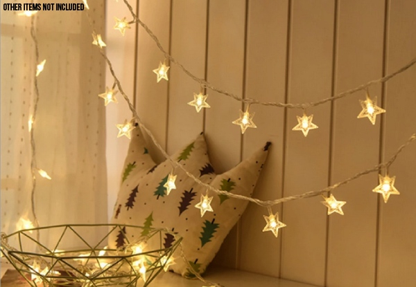 Star String Lights with Free Delivery