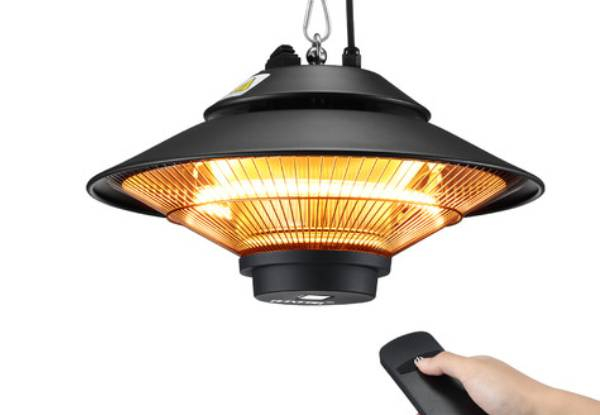 Instant 1500W Ceiling Mounted Heater with Hanging Chain