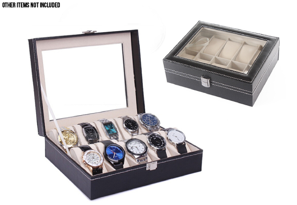 Watch Display Storage Box