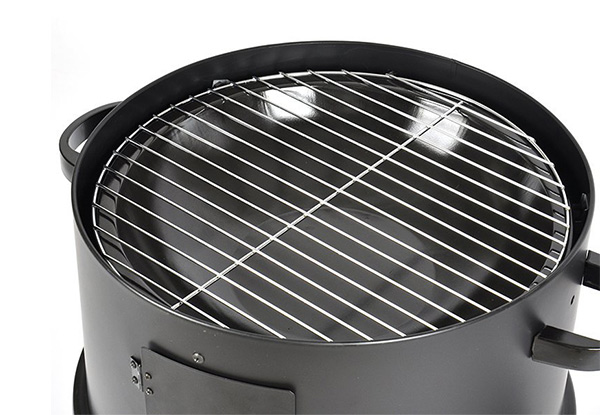 Three-in-One Charcoal Smoker, Roaster & BBQ Grill