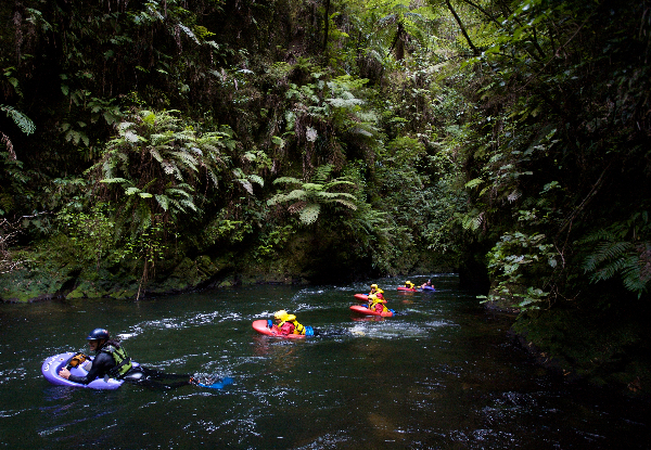 White Water Sledging Trip Down the Kaituna River incl. Adventure Photo Pack & Shuttle Transfers Pick-Up & Drop-Off - Options for One, Two, Four or Six People