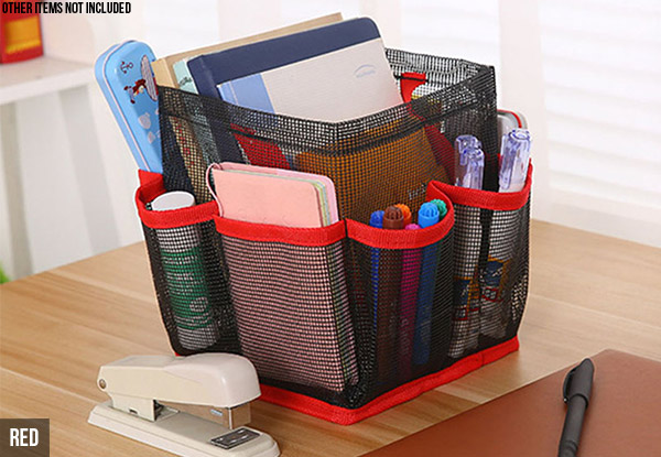 Organiser Mesh Bag - Five Colours Available with Free Delivery