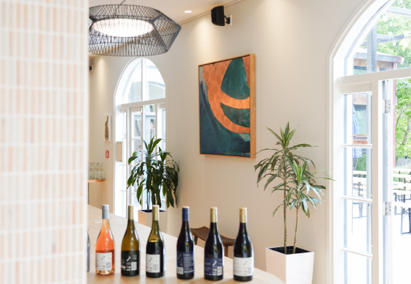 $89 for Lunch or Dinner for Two People at Luna Estate with a Four Shared plates & Guided Wine Tasting Value $149 (Discount 40%)