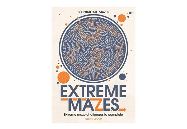 Extreme Mazes Book with Free Delivery