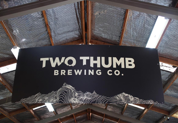 Two Thumb's Beer Tasting for Two People incl. a Platter to Share - Option for Four People