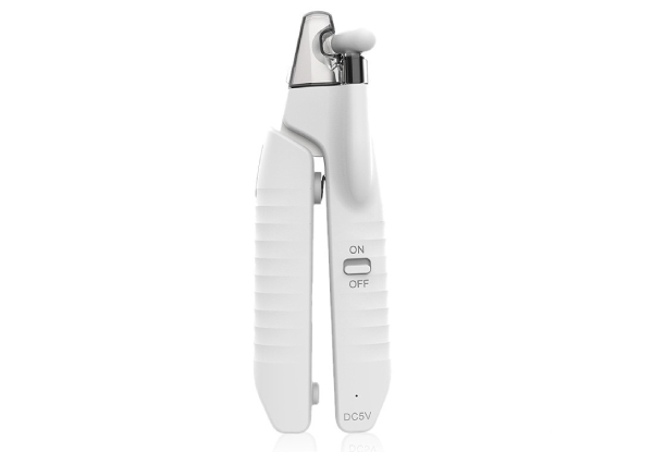 LED Light Pet Nail Clippers with Nail File