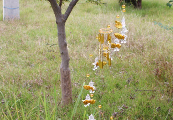 Angel Cupid Wind Chime - Two Colours Available & Option for Two