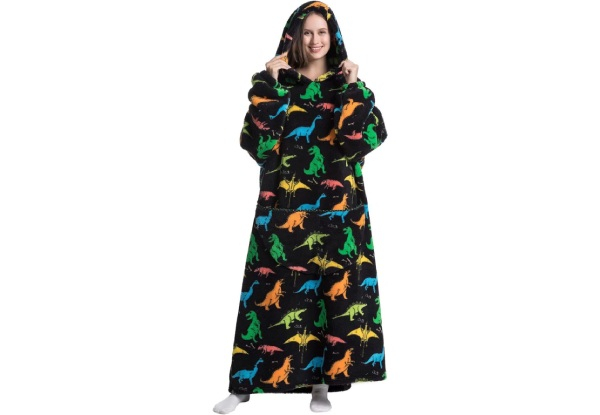 Adult Oversized Wearable Blanket Hoodie - Seven Options Available