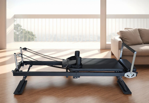 Foldable Pilates Reformer with Headrest - Two Colours Available