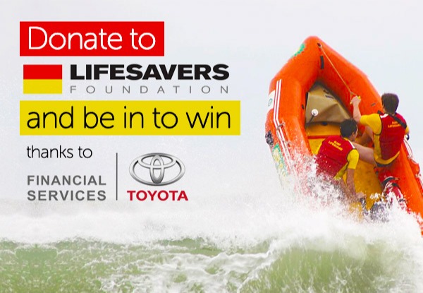 Make a Donation to the Lifesavers Foundation - Proudly Supported By Toyota Financial Services