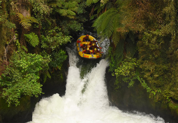 Kaituna River White Water Rafting Experience incl. Online Photo Pack