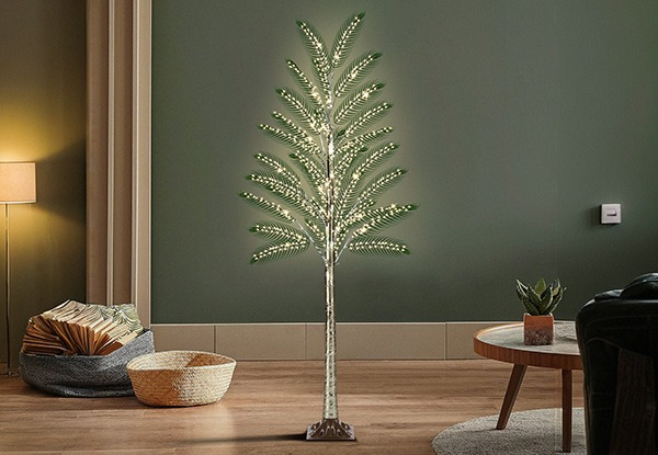 Solight 210cm LED Artificial Lighted Christmas Tree