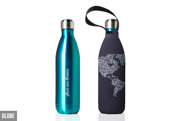 BBBYO 750ml Future Bottle with Carry Cover - Five Styles Available
