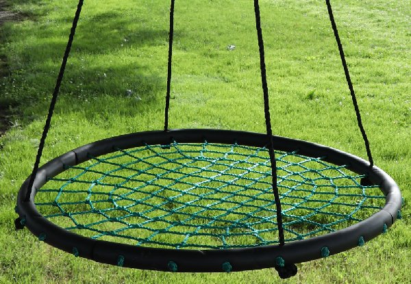 Large Hanging Net Garden Swing - Two Colours Available