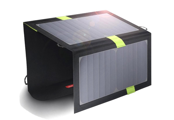 5V Folding Solar Panel Charger - Options for 10W, 12W & 20W
