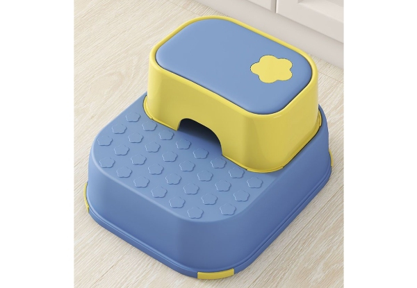 Two-in-One Practical Non-Slip Step Stool - Two Colours Available