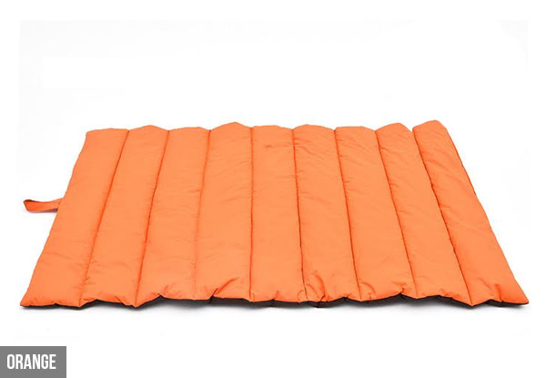 Large Foldable Water Resistant Dog Bed Mat - Two Colours Available