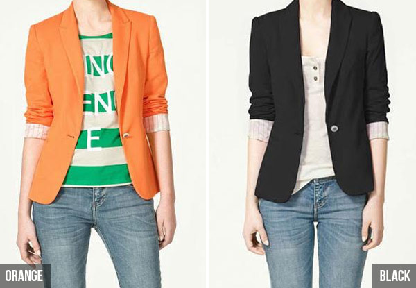 $25 for a Women's Bright Blazer - Six Colours Available