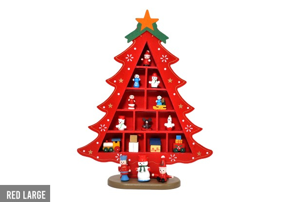 Wooden Christmas Tree - Two Colours & Three Sizes Available