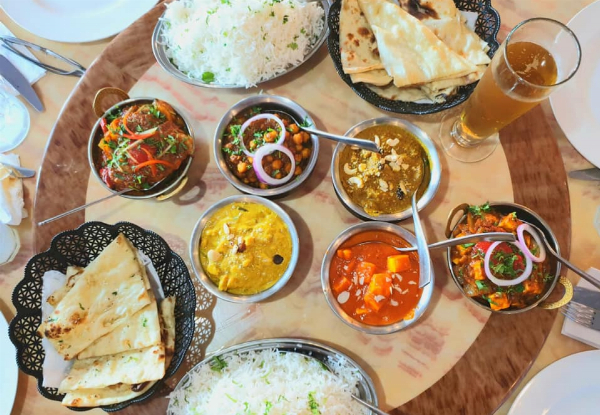 $30 Indian Dinner Voucher for Two People - Option for $60 Voucher for Four People