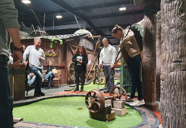 One Round of Indoor Mini Golf for One Person - Options for up to Six People - Valid Monday to Sunday