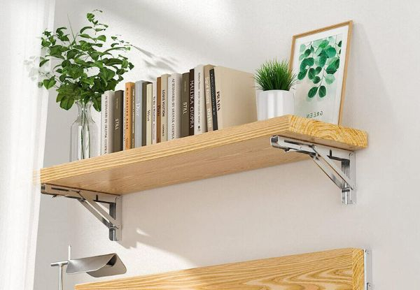 Stainless Steel Folding Table Bracket Shelf Bench - Five Sizes Available