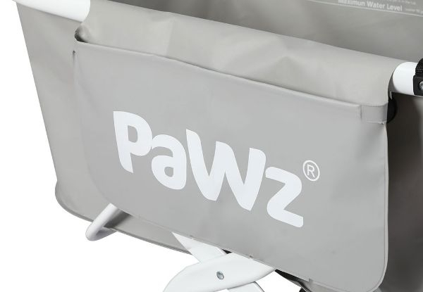 PaWz Elevated Pet Grooming Foldable Bath Tub