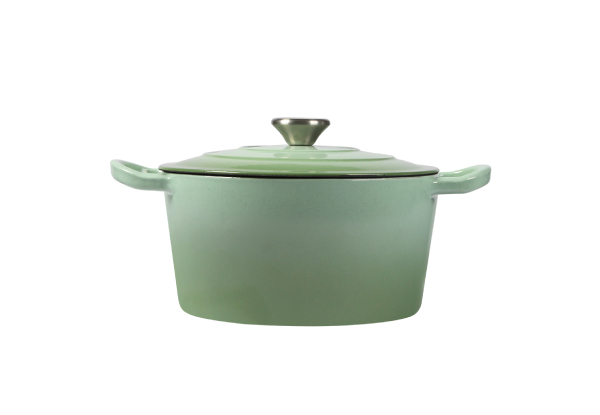 Toque 4L Enamelled Dutch Oven Cast Iron Pot with Lid - Three Colours Available