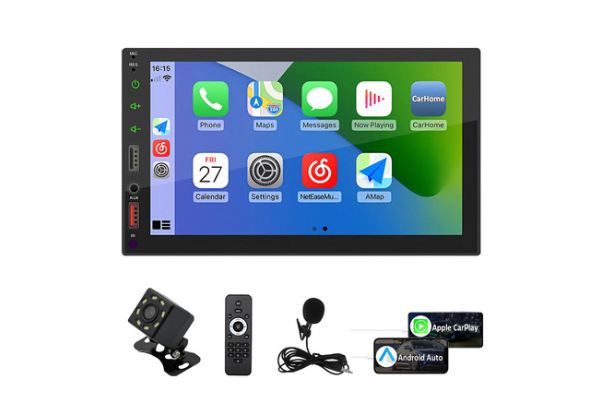 7-Inch Double Din Car Stereo Radio System