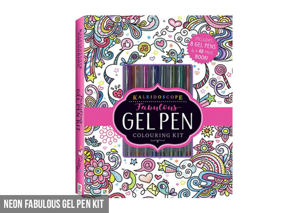 Kaleidoscope Colouring Kit with Free Delivery