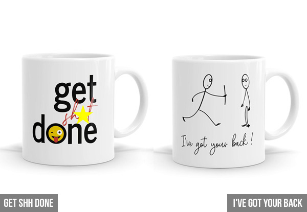 Bespoke Art Graphic Mugs - 20 Styles Available