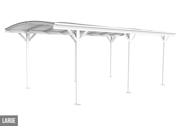 Freestanding Canopy Car Port - Two Sizes Available
