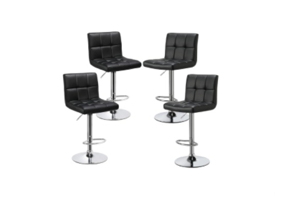 Four-Piece Set of Bar Stools - Two Colours Available