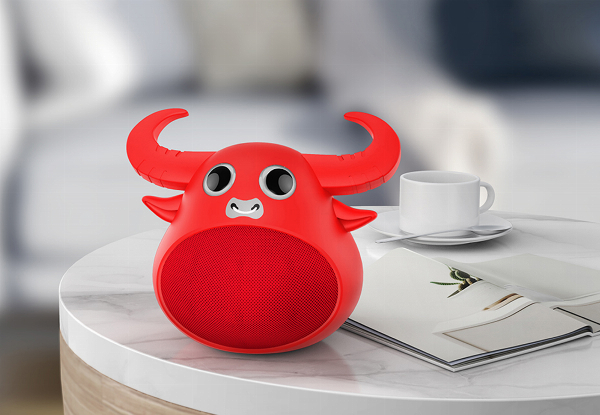 Fitsmart Bluetooth Animal Face Speaker - Available in Two Colours