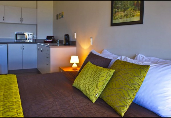 TranzAlpine Train Return Trip & One-Night Studio Suite Stay at Hotel Lake Brunner For Two People