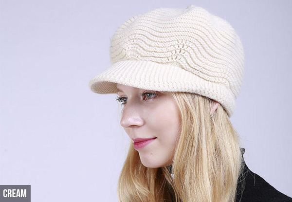 Stylish Autumn Knitted Hat - Nine Colours Available