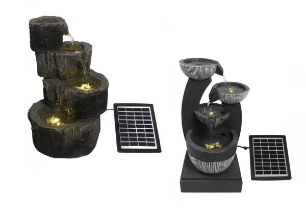 Solar Powered Water Fountain - Three Options Available
