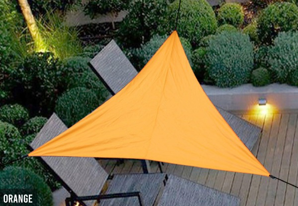 Triangle Camping Sun Shade Tarp - Three Colours Available
