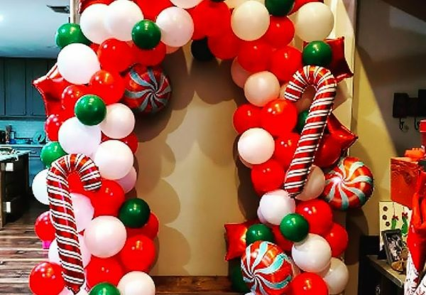 Christmas Balloon Garland Arch Kit