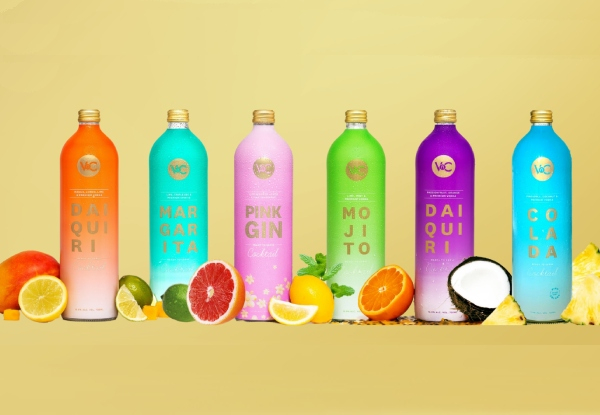 NZ Made VnC Cocktail Range - Options for Four-Pack & Mixed Six-Pack