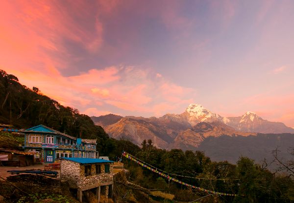 13-Day Annapurna Circuit Trek for One Person incl. Accommodation, Main Meal During the Trek, Transfers & Much More