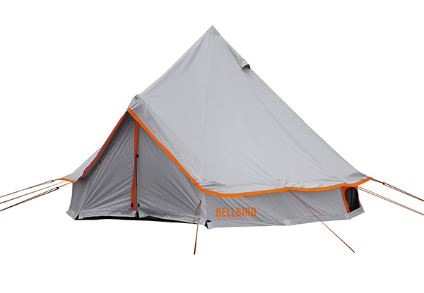 Kiwi Camping Bellbird Eight-Person Dome Tent Glamping Package incl. Two Air Loungers & Free Delivery