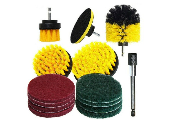 30-Piece Drill Brush Set - Two Colours Available